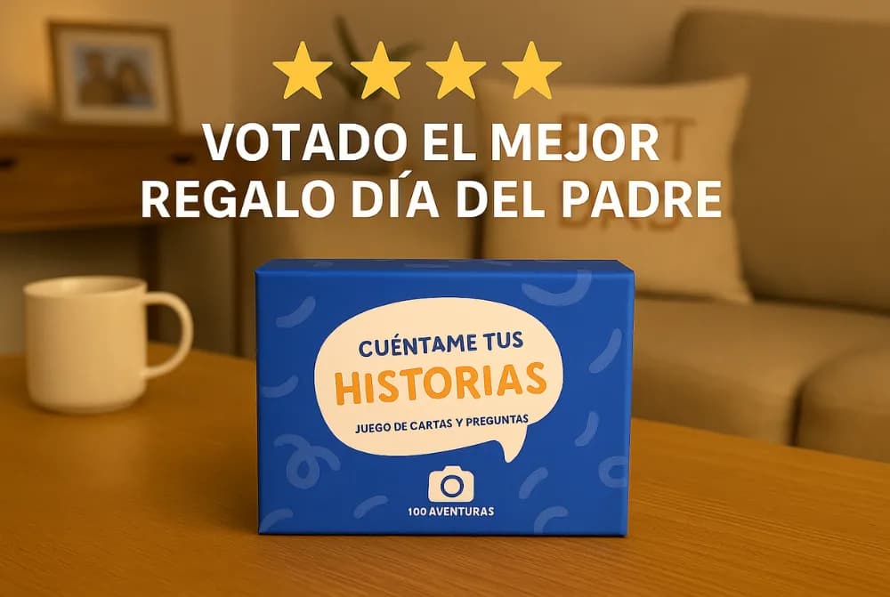 Papá, Cuéntame tus historias – Juego de cartas